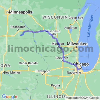 Limousine service to Midway airport (MDW)