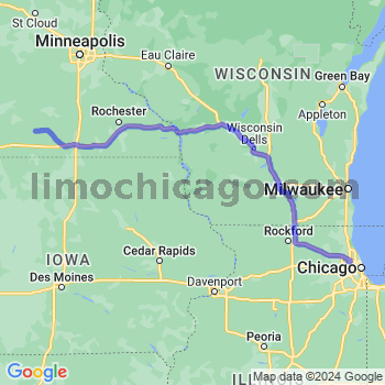 Limousine service to O'Hare airport (ORD)