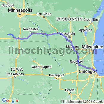 Limousine service to Chicago Loop