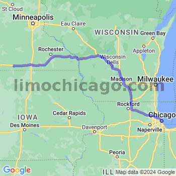 Limousine service to Chicago Loop