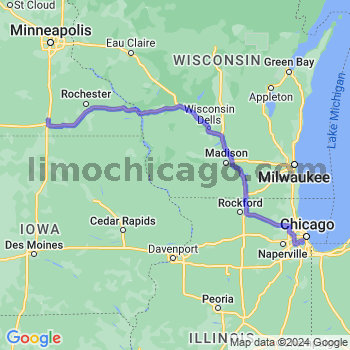 Limousine service to Midway airport (MDW)