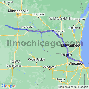 Limousine service to Chicago Loop