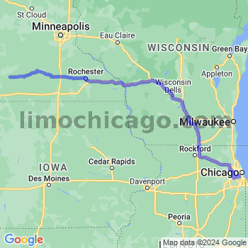Limousine service to Midway airport (MDW)