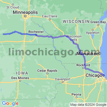 Limousine service to Chicago Loop