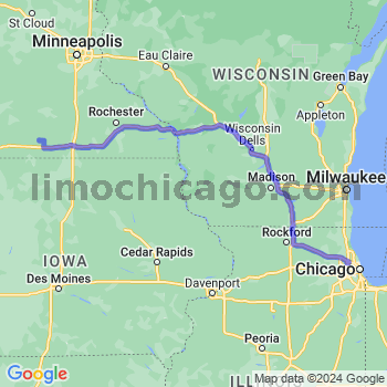 Limousine service to O'Hare airport (ORD)