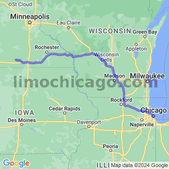 Limousine service to Chicago Loop