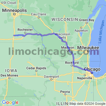 Limousine service to Chicago Loop