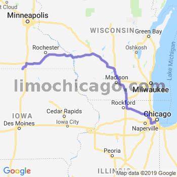 Limousine service to Midway airport (MDW)