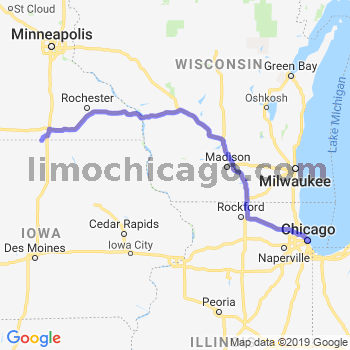 Limousine service to Chicago Loop