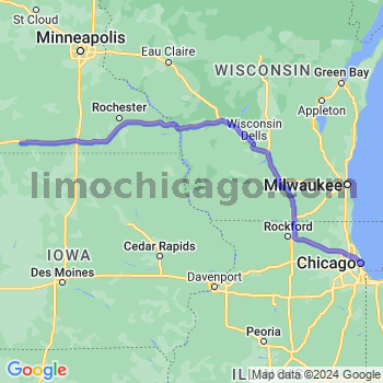 Limousine service to Chicago Loop