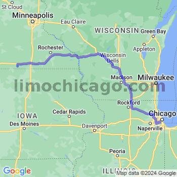 Limousine service to Midway airport (MDW)