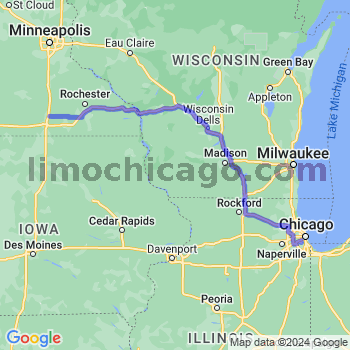 Limousine service to Midway airport (MDW)