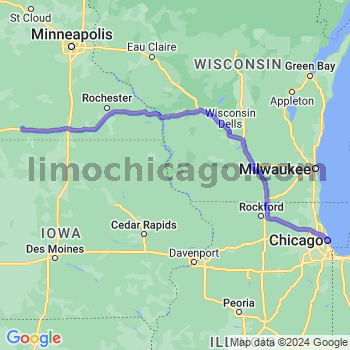 Limousine service to Chicago Loop