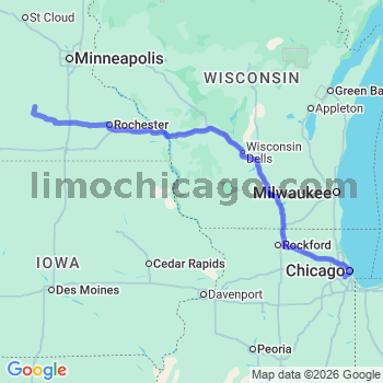 Limousine service to Midway airport (MDW)