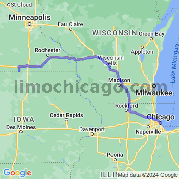 Limousine service to Chicago Loop