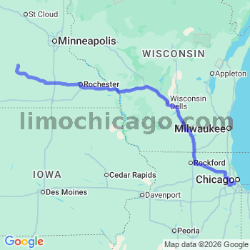 Limousine service to Midway airport (MDW)