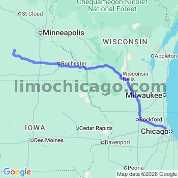 Limousine service to O'Hare airport (ORD)