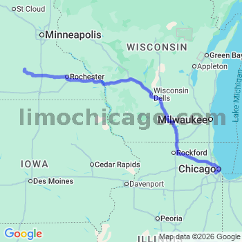Limousine service to Midway airport (MDW)