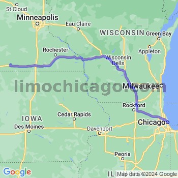 Limousine service to Chicago Loop