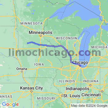Limousine service to Chicago Loop