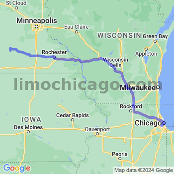 Limousine service to Midway airport (MDW)