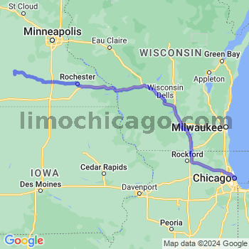 Limousine service to Chicago Loop