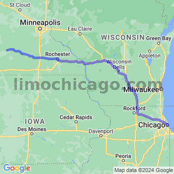 Limousine service to Chicago Loop
