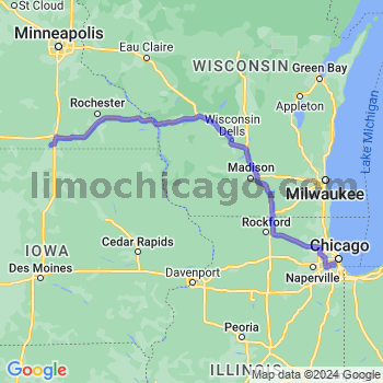 Limousine service to Midway airport (MDW)
