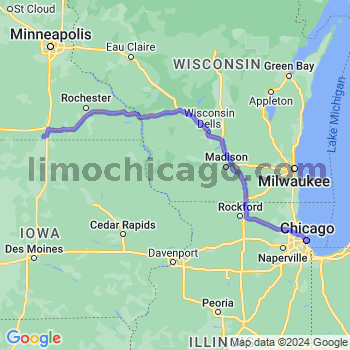 Limousine service to Chicago Loop