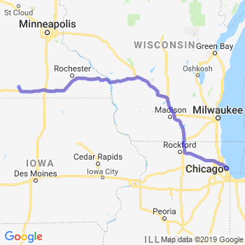 Travel from Winnebago to Chicago Loop Limousine service to Chicago Loop