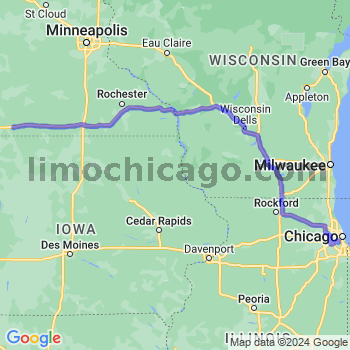 Limousine service to Midway airport (MDW)