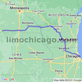 Limousine service to Chicago Loop