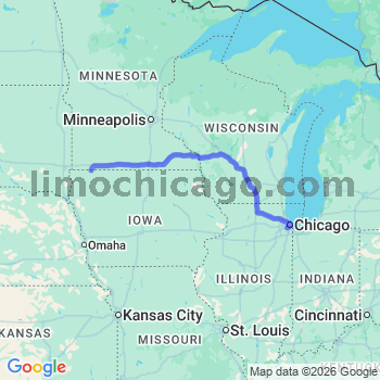 Limousine service to Midway airport (MDW)