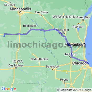 Limousine service to Chicago Loop