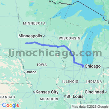 Limousine service to Midway airport (MDW)