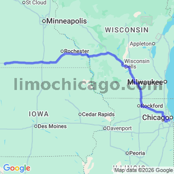 Limousine service to Midway airport (MDW)