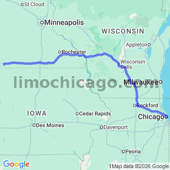 Limousine service to Chicago Loop