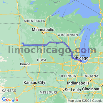 Limousine service to Chicago Loop