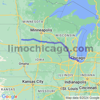 Limousine service to Chicago Loop