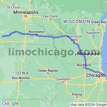 Limousine service to Chicago Loop