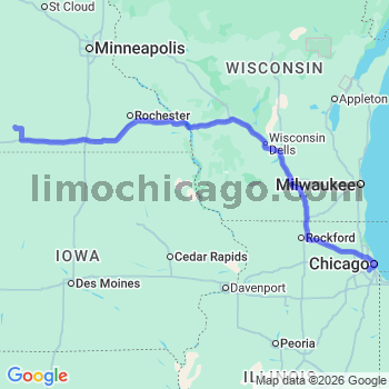 Limousine service to Midway airport (MDW)