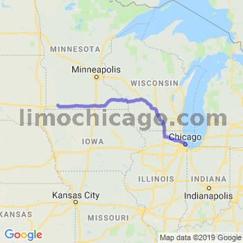Limousine service to Chicago Loop
