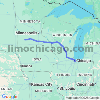 Limousine service to Midway airport (MDW)