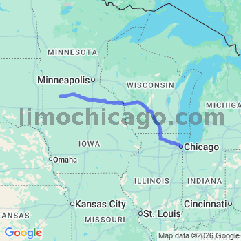 Limousine service to Chicago Loop
