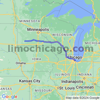 Limousine service to Chicago Loop