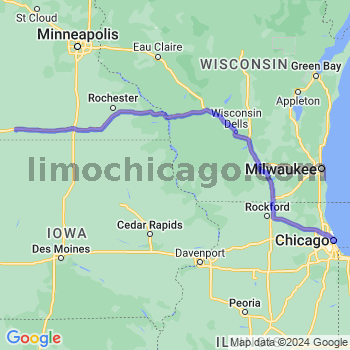 Limousine service to Chicago Loop