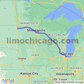 Limousine service to Midway airport (MDW)