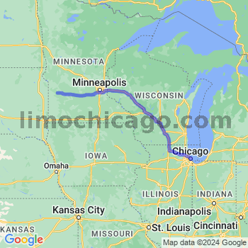 Limousine service to Chicago Loop