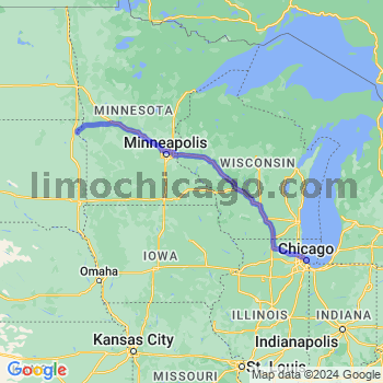 Limousine service to Chicago Loop