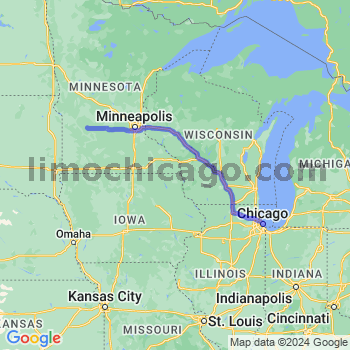 Limousine service to Chicago Loop